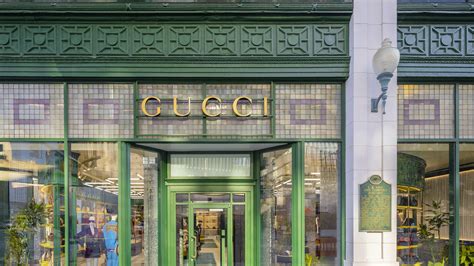 downtown Los Angeles Gucci store